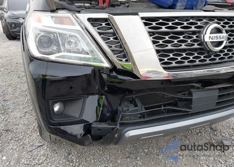 2018 Nissan Armada Platinum из США, поврежденный, VIN JN8AY2NFXJ9332437